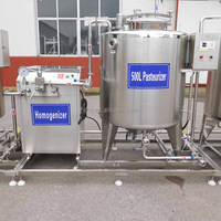Machine de pasteurisation mini 100l 200l 300l 500l Machine à fabriquer du lait et du yaourt grec