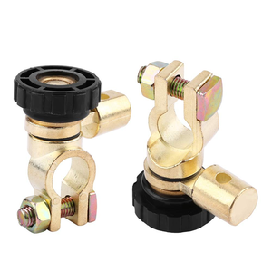 Interrupteur de coupure à vis pour <span class=keywords><strong>batterie</strong></span> de <span class=keywords><strong>voiture</strong></span>, en laiton, 24V, pour l'audio automobile - Product Image 1