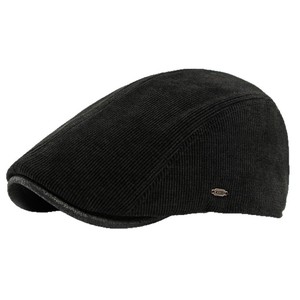 Béret en velours côtelé pour homme, printemps automne, épais et chaud, chapeau plat pour femme, casquette vintage décontractée, casquette de newsboy unisexe, mode à porter devant et derrière - Product Image 5