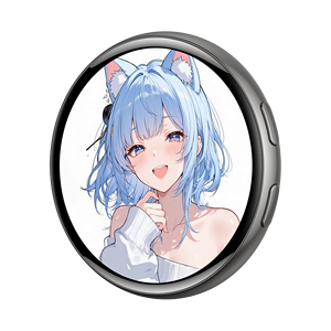 Badge électronique intelligent NFC personnalisable de 1,7 pouce HD pour les fans de jeux d'anime, transfert de photos, de GIFs, d'animations et de vidéos - Product Image 2