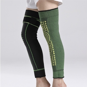 Ginocchiere sportive a tutta lunghezza ginocchiera supporto manica polpaccio maniche a compressione gambe con <span class=keywords><strong>assenzio</strong></span> per il basket - Product Image 5