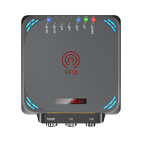 Lector inalámbrico Sistemas de seguimiento RFID de larga distancia UHF RFID Lector industrial fijo Control remoto IOT