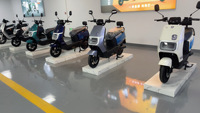 Motor Listrik 60V 800W Kecepatan Tinggi untuk Dewasa, Baterai Asam Timbal Jarak Jauh, E-Moped 2 Roda dengan Kontroler Cerdas Tanpa Sikat