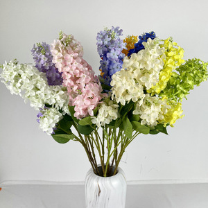 Flores Artificiales de Lila Micro-Ling de Poliéster, Decoración para Bodas, Accesorios de Fotografía, Decoración del Hogar - Product Image 1