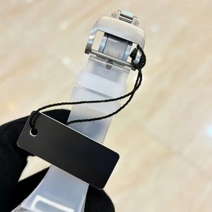 Reloj Mecánico de Lujo de Alta Gama con Tourbillon 3502, Caja Tonneau Transparente de Cristal de Alta Calidad de 42 mm, Esqueletizado e Impermeable - Product Image 4