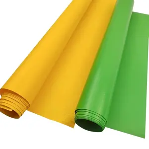 Fogo resistente impermeável-barraca retardadora do telhado acampando encerado personalizado do pvc do plástico 10000d 0.55mm 680 gsm para fora