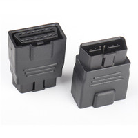 Adaptateur de testeur de voiture OBD2 16 broches mâle vers femelle, connecteurs de contact en cuivre pour ELM327 OBD 2, cordon d'extension pour ordinateur