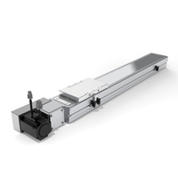 Module linéaire robuste à entraînement par courroie en alliage d'aluminium pour machine CNC, capacité de charge de 25 kg, plage de course de 50-3050 mm, marque NICE