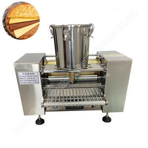 Machine à crêpes automatique en acier inoxydable de qualité commerciale avec une grande capacité de 100 à 300 pièces/h, facile à utiliser - Product Image 4