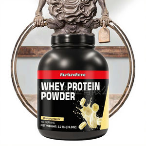 Poudre de protéines de lactosérum pour la croissance musculaire et l'énergie - 10-19 g de protéines par portion - Utilisation pour adultes (non destiné aux femmes enceintes) - 2,2 lb - Product Image 4