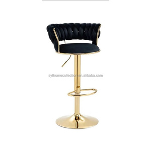 Silla de Barra Cómoda Studio Pick SYT para Área de Recepción, Taburetes de Barra con Respaldo Alto de 38 cm para Espacio Creativo - Product Image 3