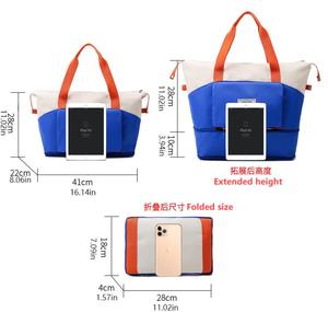 Bolsa Organizadora de Viaje Impermeable, Geométrica, Ligera, Plegable, para Golf, Motocicleta, Guardería, Almacenamiento de Pañales, Equipaje para Bebés - Product Image 2
