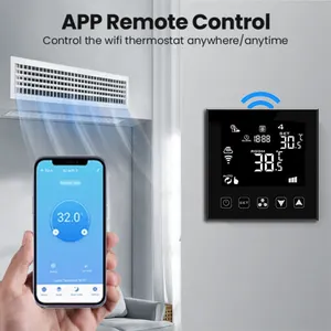 HY603 Thermostat WiFi Klimaanlage und Heizung 3-Gang-Lüfter Ein/Aus-Ventil Smart Room Thermostat für zentrale Klimaanlage