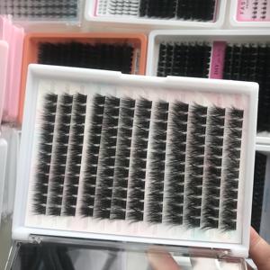 Extensions de cils en soie 5D <span class=keywords><strong>Flora</strong></span> 0.07 C D <span class=keywords><strong>Curl</strong></span> Super Soft Matte Black Flowering Fairy en gros, plateau de cils avec logo personnalisé - Product Image 2