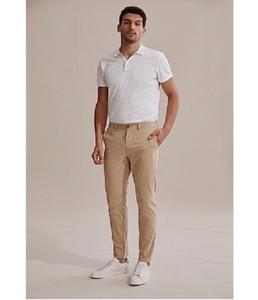 T-shirt en coton slim fit pour homme, manches courtes, léger, respirant, doux et confortable, pour le travail, le bureau, la vie quotidienne et les voyages - Product Image 3
