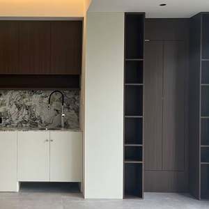 ตู้เก็บของไม้สั่งทำพิเศษ สไตล์โมเดิร์นหรูหรา เป็นมิตรกับสิ่งแวดล้อม สำหรับห้องรับประทานอาหาร/ห้องนั่งเล่น เฟอร์นิเจอร์อเนกประสงค์ - Product Image 1