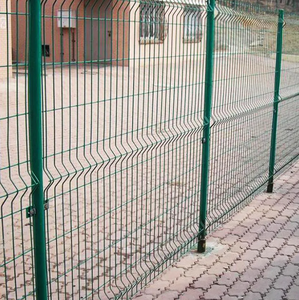 उद्यान और फार्म बाड़ के लिए आसानी से उच्च गुणवत्ता वाले 3 डी वेल्डेड वायर जाल बाड़ - Product Image 2