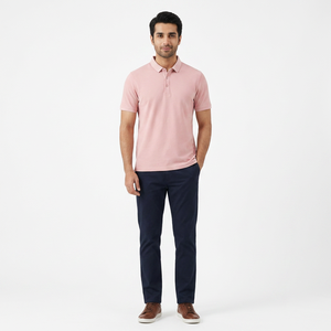 OEM Custom logo Design Upscale Solid hue Summer Time Work Clothes Factory Clothes Short-sleeved Lapel <b>Collar</b> Polo <b>T</b>-<b>shirts</b> - Product Image 1