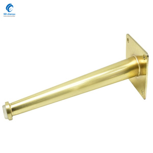 Vente en gros de pieds décoratifs pour armoires de cuisine en métal doré 200mm - Product Image 3
