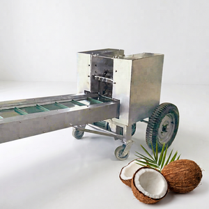 Coco Peat & Coconut Coir Pots Making Machine with Engine & Motor 3KW Power Coconut Peeling Equipment - Product Image 1