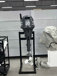 Moteur hors-bord à <span class=keywords><strong>essence</strong></span> Yamaha MF20 432Cc 2 cylindres 4 temps de haute qualité 20HP Démarrage électrique/manuel Télécommande à barre de direction Bateaux - Product Image 2
