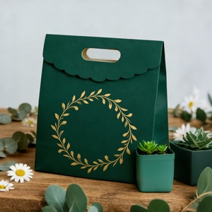 Eco-Friendly Luxury Kraft Paper <b>Bags</b> Ribbon Die Cut Handles Custom Logo Print for Clothing/Shoes Packaging Exhibition <b>Craft</b> Gift - Product Image 2