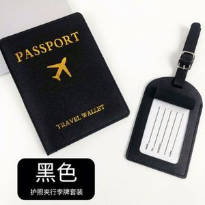 Fundas de Pasaporte Personalizadas, Juego de Etiquetas de Equipaje de Viaje, Porta Pasaportes de Cuero PU y Etiqueta de Equipaje, Regalos para Agencias de Viajes - Product Image 4