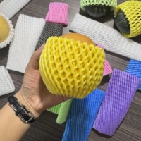 EPE schuimnet ademende fruitnet hoes polyethyleen beschermende verpakkingsnetten voor verse producten