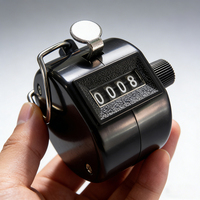 Compteur manuel numérique à 4 chiffres, mini compteur mécanique, compteur manuel pour le golf, compteur d'entraînement