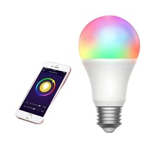 Bombillas LED ODM OEM con Asistente de Google y Alexa, Bombilla de Luz Inteligente de 9W 10W 12W 15W, Bombillas LED Inteligentes Tuya, Focos LED Inteligentes