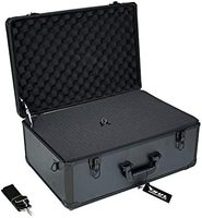 Étui rigide personnalisé en aluminium avec cadre en aluminium, mini-mallette de transport avec mousse, fabrication sur mesure