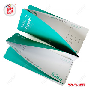 Échantillon gratuit international de carte d'embarquement de ligne aérienne d'impression de carton de haute qualité d'aéroport - Product Image 2