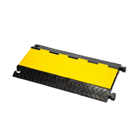 Protecteur de câble Wesure Safety à 5 canaux, 900x600x75mm, en caoutchouc PVC, robuste, pour usage extérieur, type nacelle réductrice de vitesse
