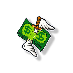 Ban đầu đô la mô hình Sneakers Giày quyến rũ Dép Mặt dây chuyền nút thêu làm tắc nghẽn pins vá quà tặng cho bạn bè - Product Image 5