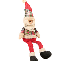 Cadeaux de vacances Elf Coussin décoratif Minion Soft Plush Hotsale Noël Bonhomme de neige Santa Sock Toy