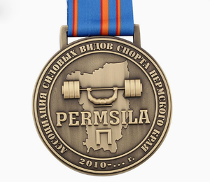 Médailles de <span class=keywords><strong>musculation</strong></span> personnalisées en gros, en alliage de zinc plaqué or, avec motifs de dessins animés - Product Image 5