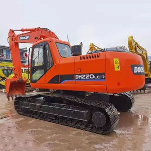 Used Engineering Machinery Original Doosan DH220 DH300 DX75 DX140 DX225 Crawler Excavator