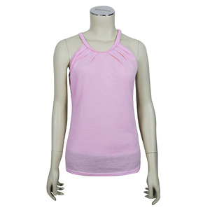 Camiseta de Mujer de Alta Calidad, Color Rosa, Manga Corta, Cuello Redondo, Estilo Urbano, Corte Regular, Diseño Personalizado, Secado Rápido para Verano - Product Image 4