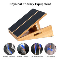 Planche inclinée de yoga Vente en gros Offre spéciale Planche inclinée écologique réglable avec logo personnalisé Planche inclinée d'étirement en bois