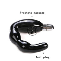 Silikon-Stick-Perlen Analplug Stimulator Dildo G-Punkt Vibrator Analplug Prostata-Massagegerät für Männer