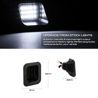 LED-Kennzeichenbeleuchtung für Pickup-Trucks, Passend für RAM 1500 2500 3500