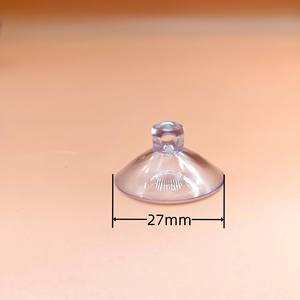 GQK Ventouse en PVC transparent durable multi-tailles 25-80 mm à trou traversant pour meubles, articles décoratifs, butées de porte et outils de déménagement - Product Image 6