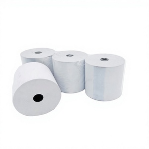 Rollos de Papel Térmico Blanco de una Sola Capa de 57 mm para Cajas Registradoras, 2 1/4" X 50', Resistentes a la Decoloración por Impresión UV, para Restaurantes y Comercios Minoristas - Product Image 4