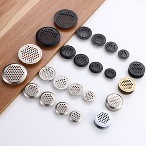 Cubierta de orificios de ventilación de acero inoxidable Xin Gujie para cajones de gabinetes, tapón de malla para flujo de aire, diseño moderno y sencillo - Product Image 2