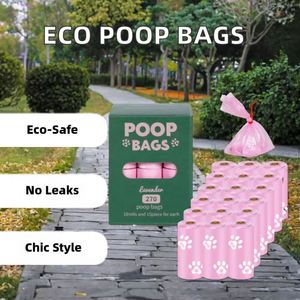 Distributeur de sacs à déjections pour reptiles, personnalisé, imprimé, écologique, en plastique, classique, lavande, mains libres, anti-odeur, pour animaux de compagnie, vente en gros - Product Image 3