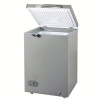 Congélateur complet de porte simple, robuste, de haute qualité, pour cuisine, prix HD-100