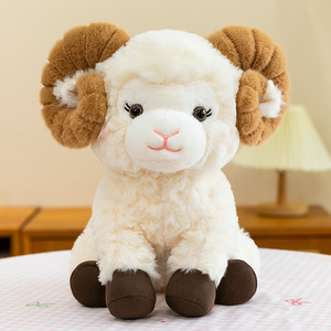 Nouvelle Peluche Mignonne et Réaliste <span class=keywords><strong>Petite</strong></span> Chèvre, Poupée la plus vendue, Figurine Décorative pour Machine à Pinces - Vente en Gros - Product Image 2