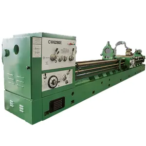 Manual Heavy Duty Máquina CW6280E Alta Precisão Manual Metal Torneamento Torno Máquina Universal Metal Lathe