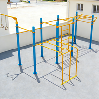 Estación de Ejercicio Multifuncional para Jóvenes, Equipo de Gimnasio Público, Equipo de Gimnasio para Parques, Equipo de Gimnasio para Exteriores