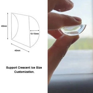 Machine à glaçons automatique en croissant 90kg-1000kg d'air pour les cuisines de restaurant Agent de <span class=keywords><strong>recrutement</strong></span> mondial - Product Image 3